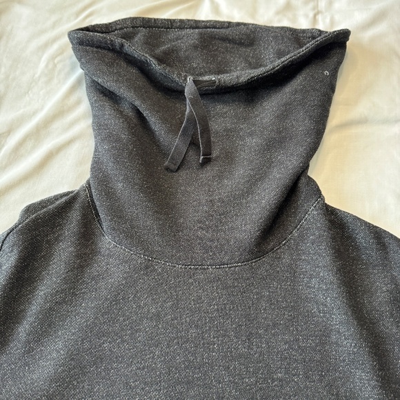 LRL Lauren Jeans Long Sleeve XL Cowl‎ Neck Women's Pullover Sweatshirt Black - Picture 9 of 14